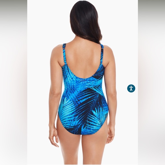 NWT MIRACLESUIT Shadowcat Siren One Piece Swimsuit - Picture 4 of 11